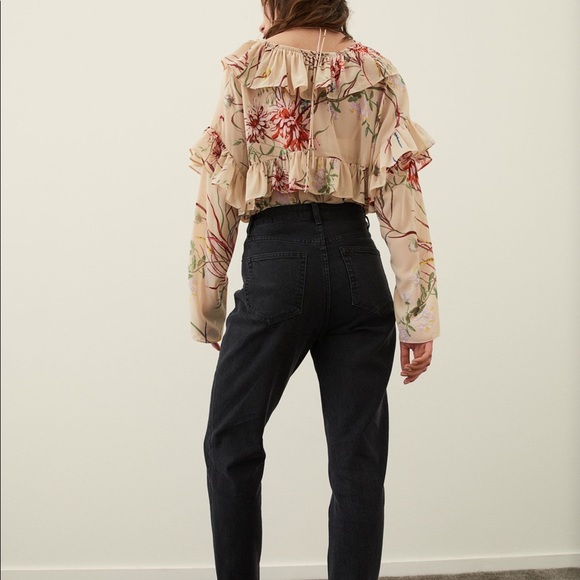 H&M Set Pants (M) Blouse (S) - Picture 4 of 6